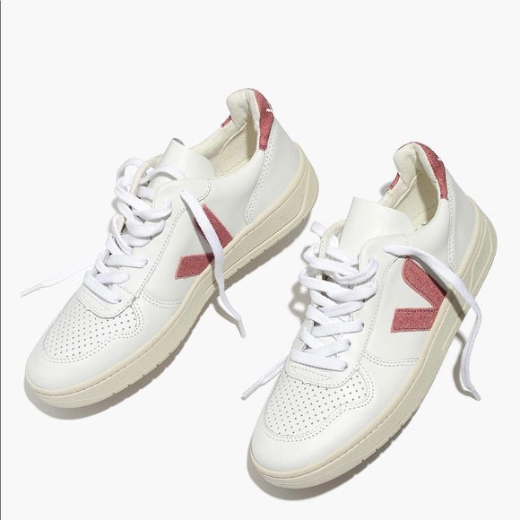 pink veja sneakers